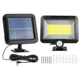Solar Powered Wall Lights Outdoor LED Beads Motion Sensor Lamp