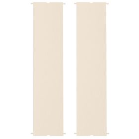 2 Pcs Pergola Replacement Canopy, UV Protection Pergola Shade Cover, Easy to Install, for 10 x 12ft Pergola, Khaki