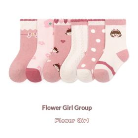 Cartoon stockings (Option: Pink Girl-XL)