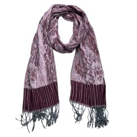 2pcs Glamorous Dinner Accessory Rich Jacquard Texture Catches Light Evening Jacquard Scarf,Luxe Look For Evening Wear,Scarf,vacation,daily Life,evenin (Option: 2pcs)