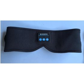 Dual Ear Stereo Music Blackout Hood For Phone Calls (Option: Black)