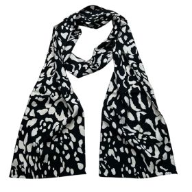 2pcs Abstract Long Scarf,Gallery Opening Bold Abstract Print Makes Artistic Statement,vacation,daily Life,evening Party,Office Appropriate Subtlety Fo (Option: 1pcs)