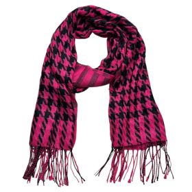 2pcs Textured Plush Jacquard Weave Traps Warmth Scarf ,Luxe Look For Evening Wear,Scarf,vacation,daily Life,evening Party,Office Appropriate Subtlety (Option: 2pcs)